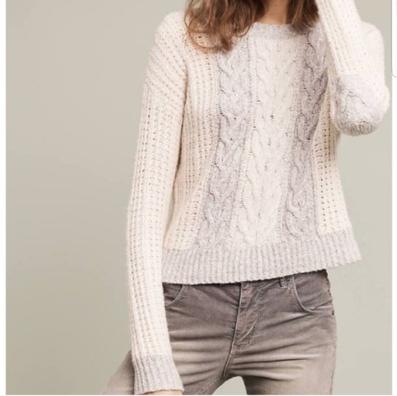 Anthropologie Sweaters - ❄BOGO! Anthro's Sleeping On Snow Sweater